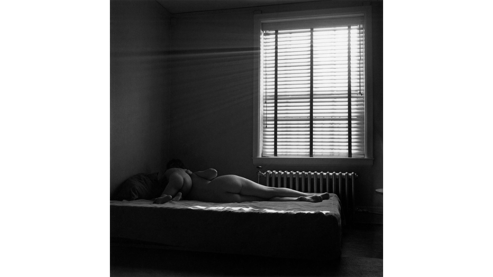 Harry Callahan, Eleanor and Barbara, Chicago, 1954. Gelatin silver print.