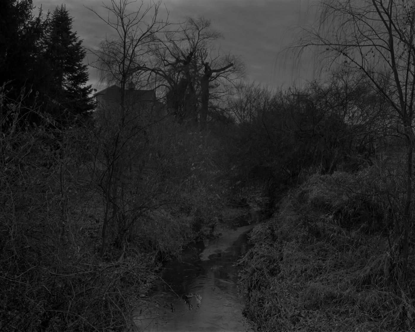 Dawoud Bey. Untitled #18 (Creek and House)