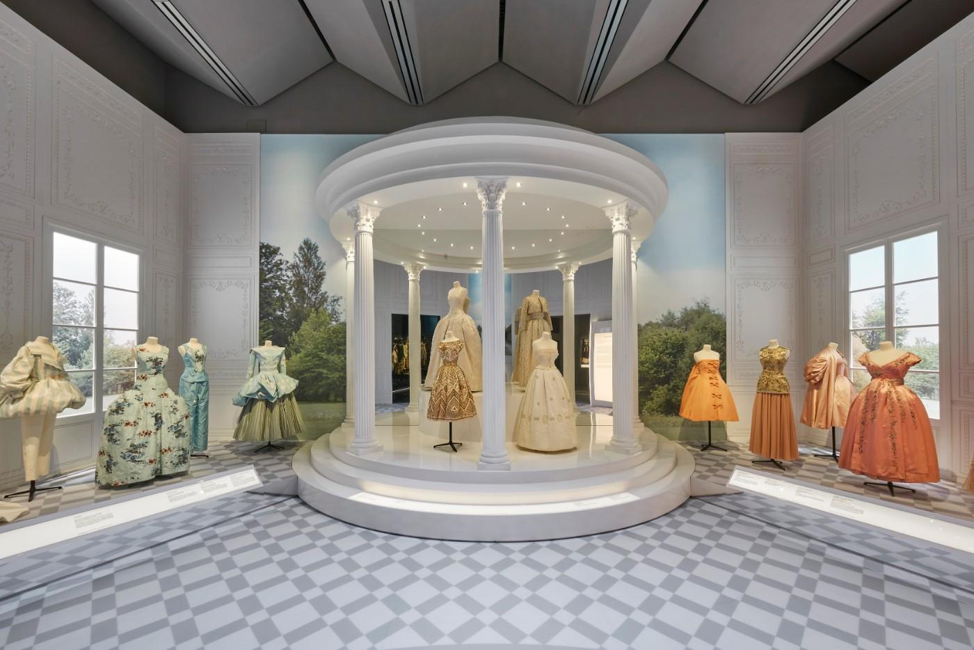 The V&amp;A's Christian Dior Designer of Dreams exhibition, Historicism section