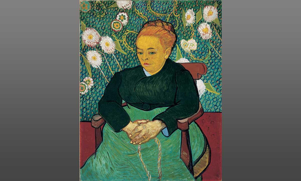 Vincent van Gogh, Woman Rocking the Cradle (Augustine Roulin), 1889