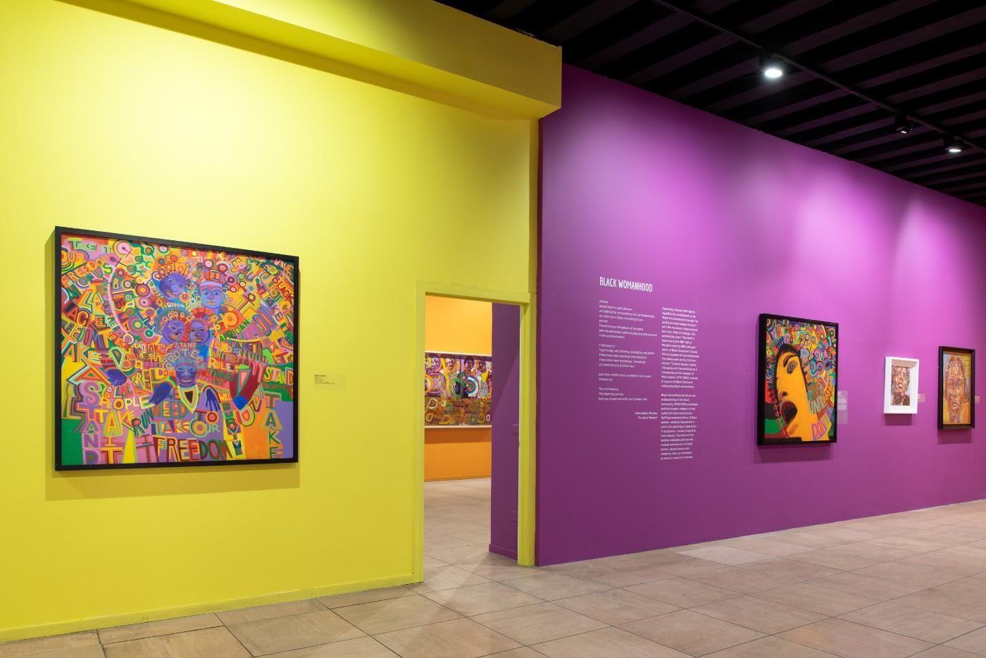 AFRICOBRA: Nation Time (installation view), 2019, Venice Biennale, Venice, Italy