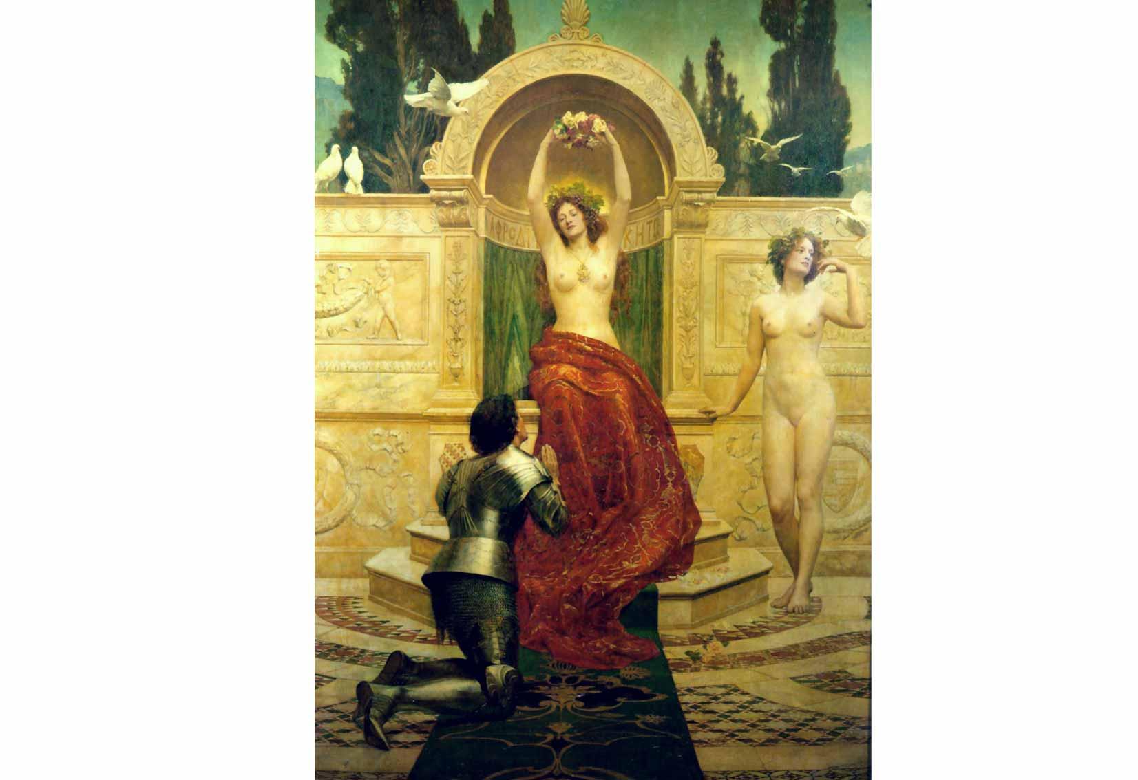 John Collier, In the Venusberg Tannhäuser, 1901.