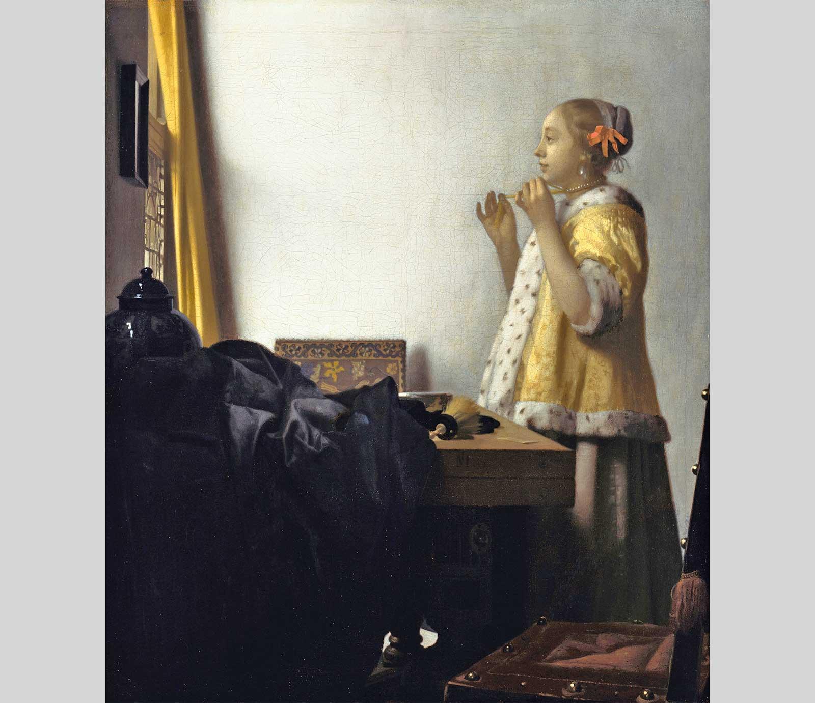 Woman with a Pearl Necklace