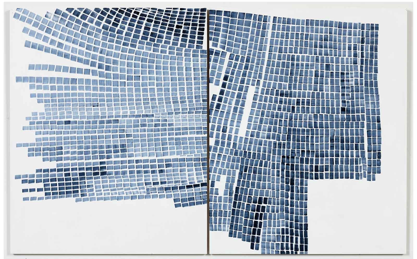 Marjorie Welish, Before After Oaths 9, 2016.