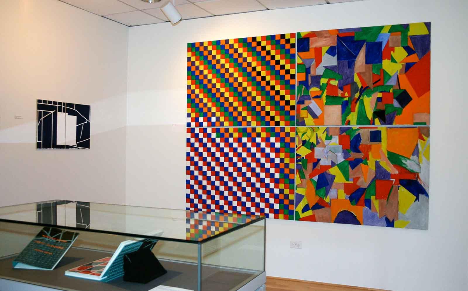 Marjorie Welish, The High Valley, 1984. Oil on canvas. 6 x 8 feet.