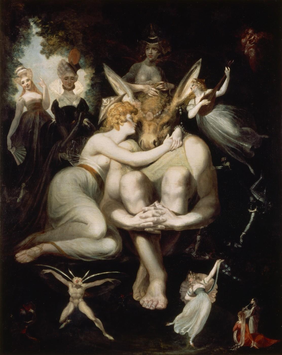 Titania Caresses Bottom with the Donkey's Head