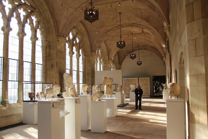 View of The Yale University Art Gallery Greek and Roman Sculpture Hall